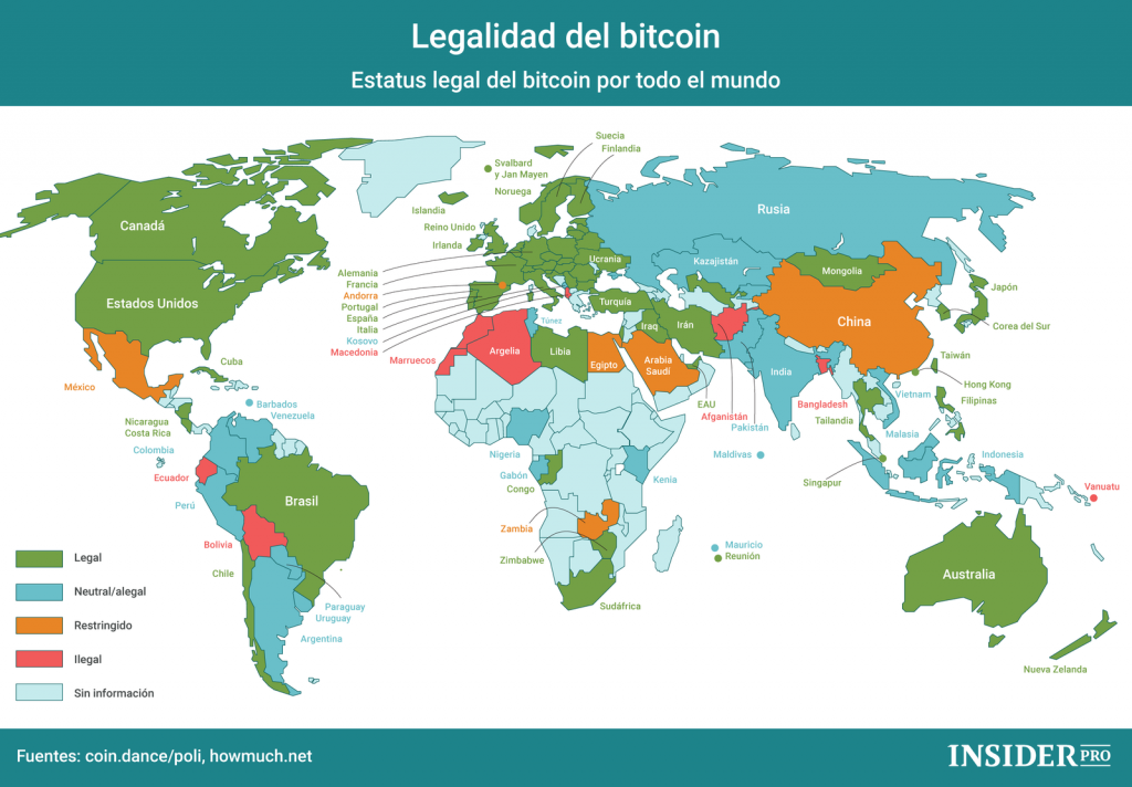 mapa mundial legalidad criptomonedas 2